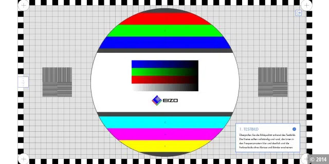 EIZO Monitortest