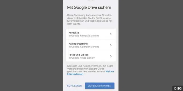 Installieren Sie die Google-Drive-App auf Ihrem iPhone.