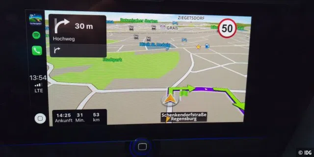 Sygic Car Navigation in Carplay
