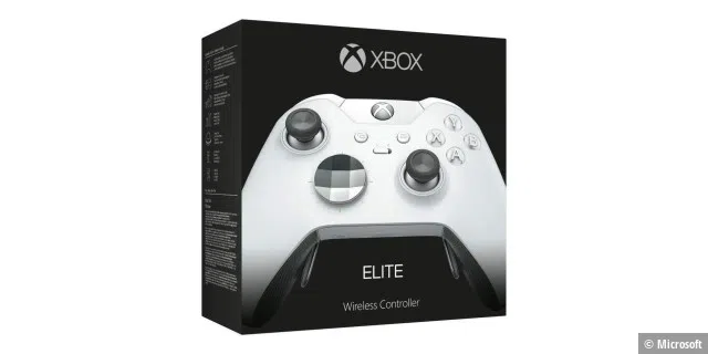 Controller: Microsoft Xbox One Elite Special White Edition