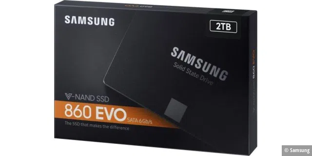 SSD des ECO-Systems: Samsung SSD 860 EVO 2TB