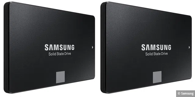 Massenspeicher-SSD: 2x Samsung SSD 860 EVO 4TB