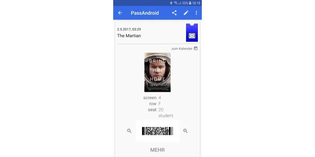 PassAndroid Passbook Wallet