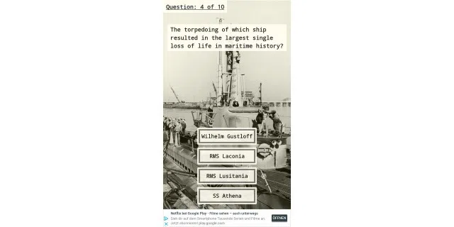 WWII Quiz