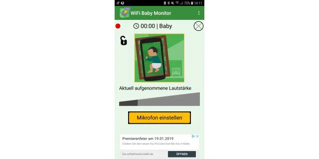 WiFi Baby Monitor: Kostenlos