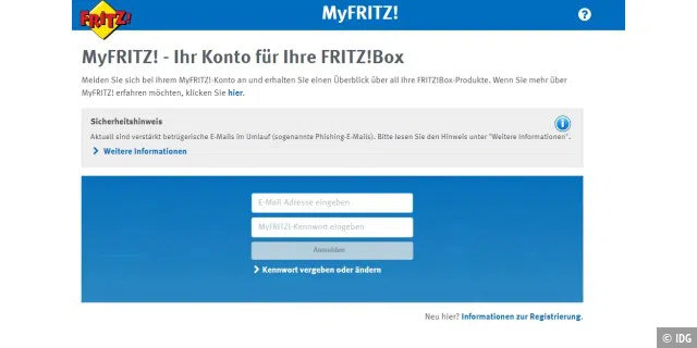 AVM bietet einen Cloud-Dienst an, mit dem man auch auf die eigene Fritzbox zugreifen kann
