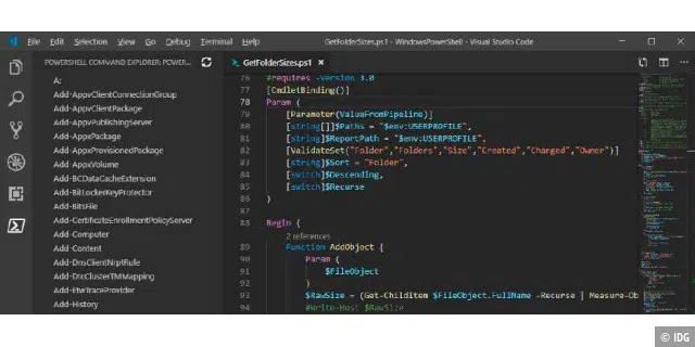 Visual Studio Code: Ein weiterer kostenloser Editor von Microsoft.