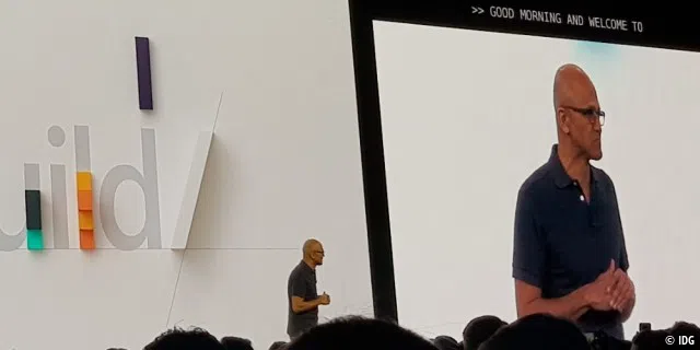 Microsoft-Chef Satya Nadella eröffnet BUILD 2019 mit seiner Keynote