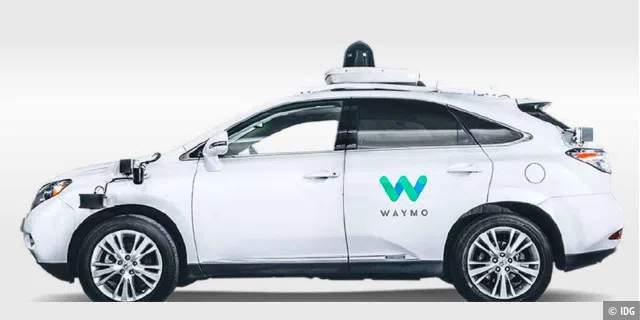 Waymo, ein Tochterunternehmen von Google, entwickelt selbstfahrende Autos.