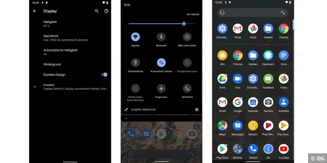Dark Mode in Android 10 Q