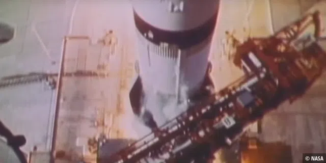 Der Start der Saturn V am 16. Juli 1969 um 14:32 Uhr MEZ