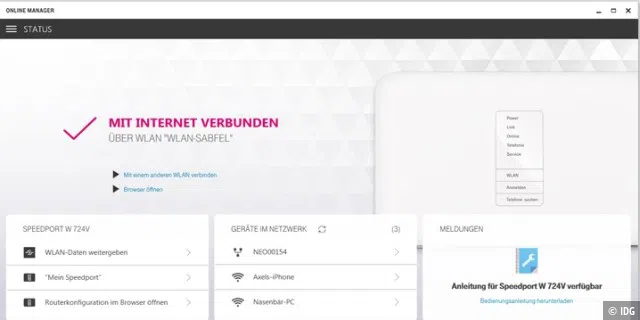 Telekom Online-Manager