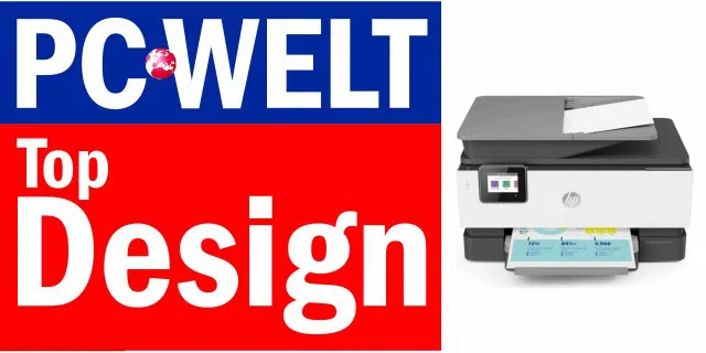 PC-WELT-Auszeichnung Top Design für HP Officejet Pro 9019