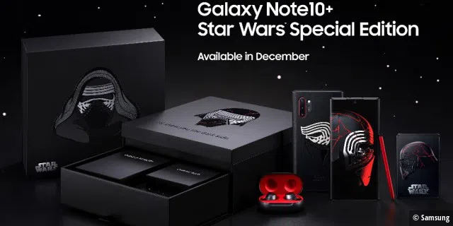 Das enthält die Samsung Galaxy Note 10+ Star Wars Special Edition