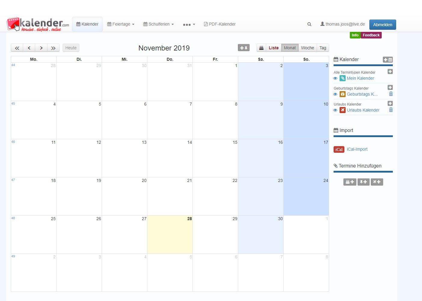 Für whatsapp gruppe kalender Kalender Apps: