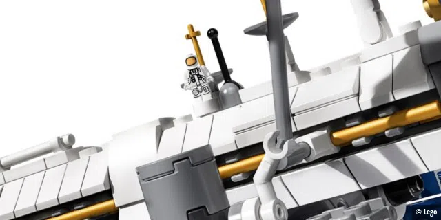 Die Lego-ISS hat viele Details zu bieten