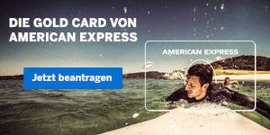 144 EUR Startguthaben - American Express Gold Card