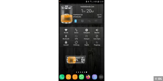 Akku-Tools & Widget for Android (Akku-Saver)