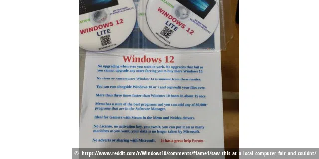 Windows 12 Lite: Hier werden die Vorteile angepriesen