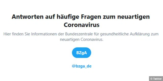 #Coronavirus: Aufklärungs-Tool von Twitter informiert über SARS-CoV-2