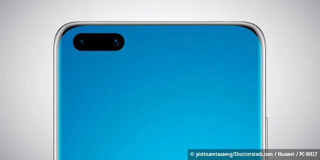 Huawei P40 Pro mit Dual-Selfie-Cam direkt im Display