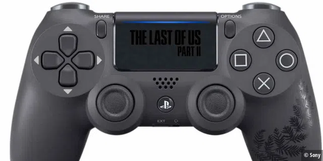 Playstation 4 Dualshock 4 Controller im The Last of Us Part II Design