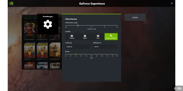 Mit Share bietet Nvidia ein Game-Capture-Tool, das die Leistung der GPU nutzt.