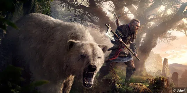 Werden wir die Macht des Bären entfesseln können? Im ersten Gameplay-Material sehen wir zahlreiche heidnische Rituale.