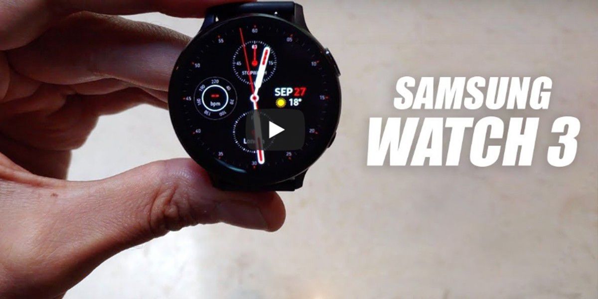 galaxy watch active video