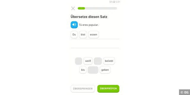 Duolingo: Sprachkurse kostenfrei