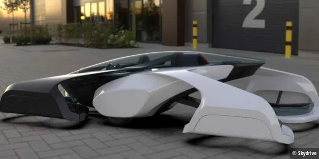 Skydrive: So könnte das fliegende Auto des Herstellers dann ab 2023 aussehen