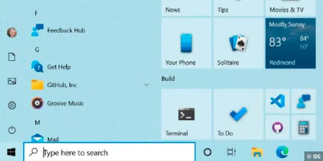 Microsoft hat für das Frühjahr 2021 mehrere neue Designs für das Startmenü angekündigt. Außerdem sollen die integrierten Windows- Anwendungen neue Icons bekommen.