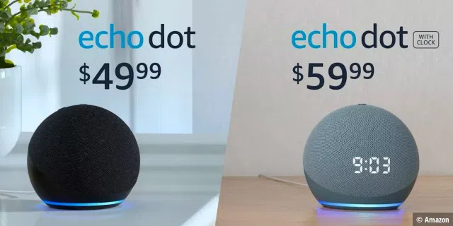 Der neue Echo Dot.