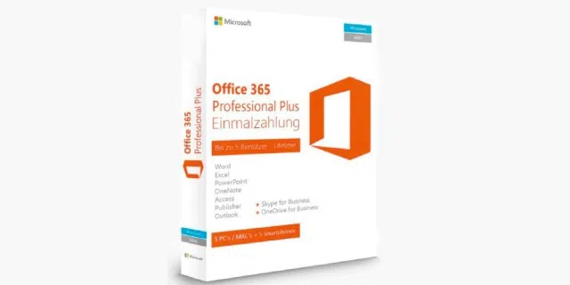 Hier ist alles zusammengebastelt, was man sich ausdenken kann: Das Abo von Office 365 in einer Packung, dazu die Einmalzahlung und eine Version, die es gar nicht gibt.