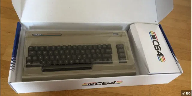 C64-Nachbau angetestet: Cooles SpielKarussell, aber defekte Tastatur
