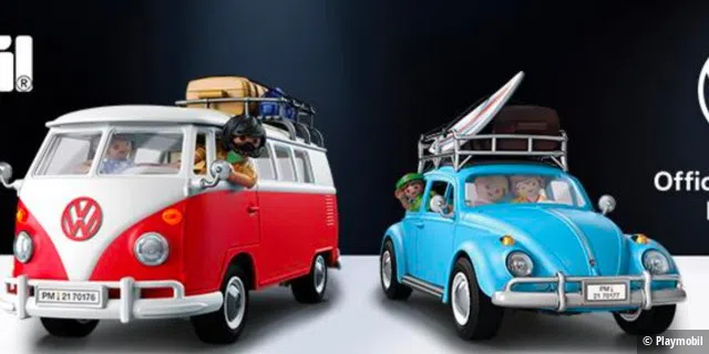Playmobil: VW Käfer und VW Bus T1 Camper jetzt als Modell
