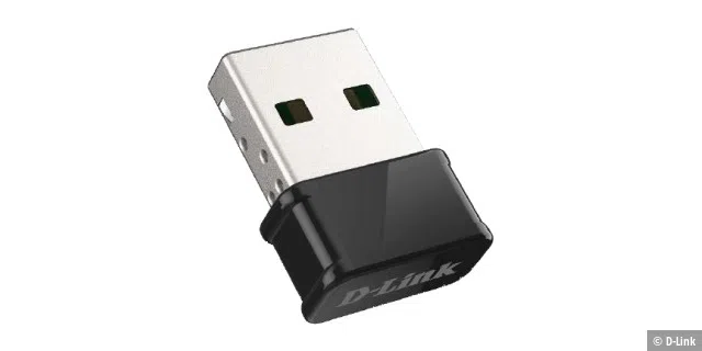 Kurze Nano-USB-Adapter ragen kaum aus dem Gehäuse heraus – besonders bei Notebooks gut. Unter der Bauweise kann aber das WLAN-Tempo leiden.