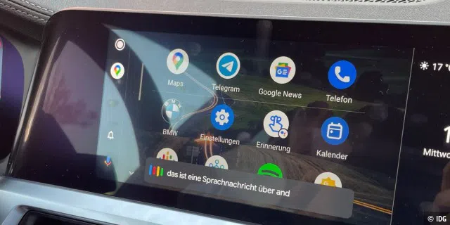 Diese Apps stehen unter Android Auto zur Verfügung.