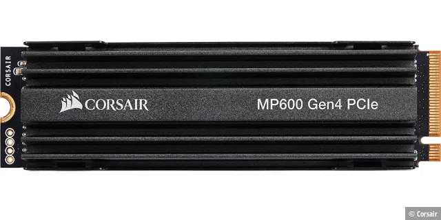 Aktuell die schnellste M.2-SSD: Corsair Force Series MP600 Pro 2TB
