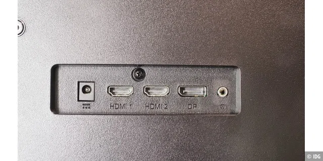 Viewsonic VX2718-2KPC-MHD: zwei HDMI-Schnittstellen und ein Displayport-Eingang
