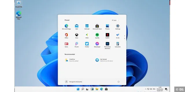 Windows 11: Das Startmenü