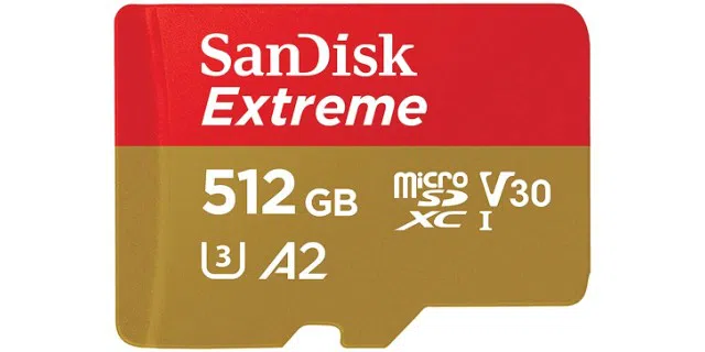 Sandisk Extreme MicroSDXC