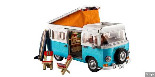 VW T2 Campingbus als cooler Lego-Bausatz