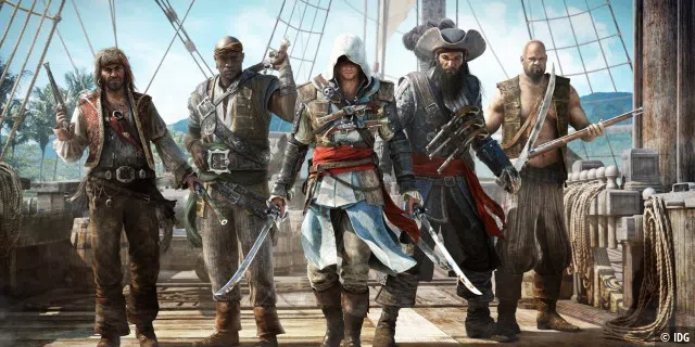 Ubisoft wollte gerne Themen wie Fluch der Karibik für Assassin’s Creed nutzen, um die Marke größer und populärer zu machen. Nur lieben Piraten eher den großen Auftritt mit Kanonen und Musketen, weniger das Schleichen…