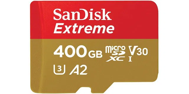 SanDisk Extreme microSDXC Card 400 GB