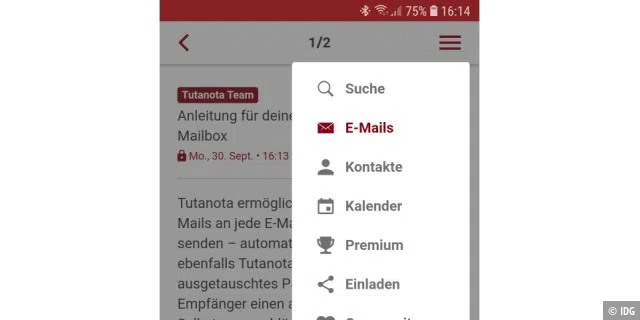 Tutanota - Sichere E-Mail- & Kalender-App