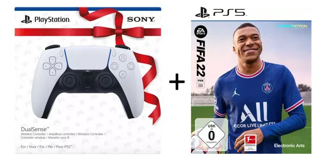 PS5-Controller + FIFA22 - Bundle