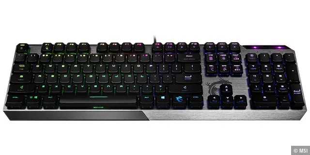 Eine kompakte Low-Profile-Tastatur wie die MSI Vigor GK50 ist vor allem für Nutzer geeignet, die nur wenig Platz haben oder es bevorzugen, im flachen Profil zu tippen.