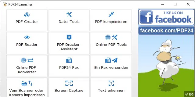 Das kostenlose Windows-Tool PDF24 bietet zwölf wichtige Funktionen für die PDF-Bearbeitung und deckt damit die meisten Alltagsaufgaben ab. Online bietet das Tool doppelt so viele Funktionen.