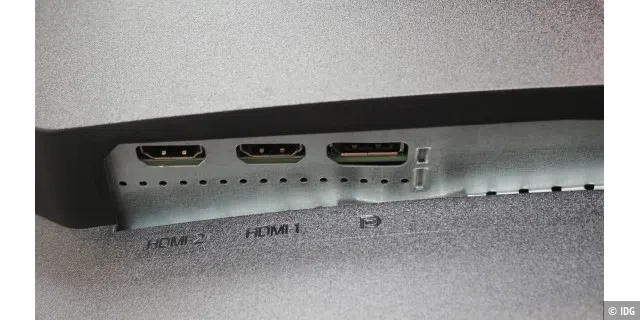 AOC C32G3AE: zwei HDMI-Eingänge und eine Displayport-Schnittstelle